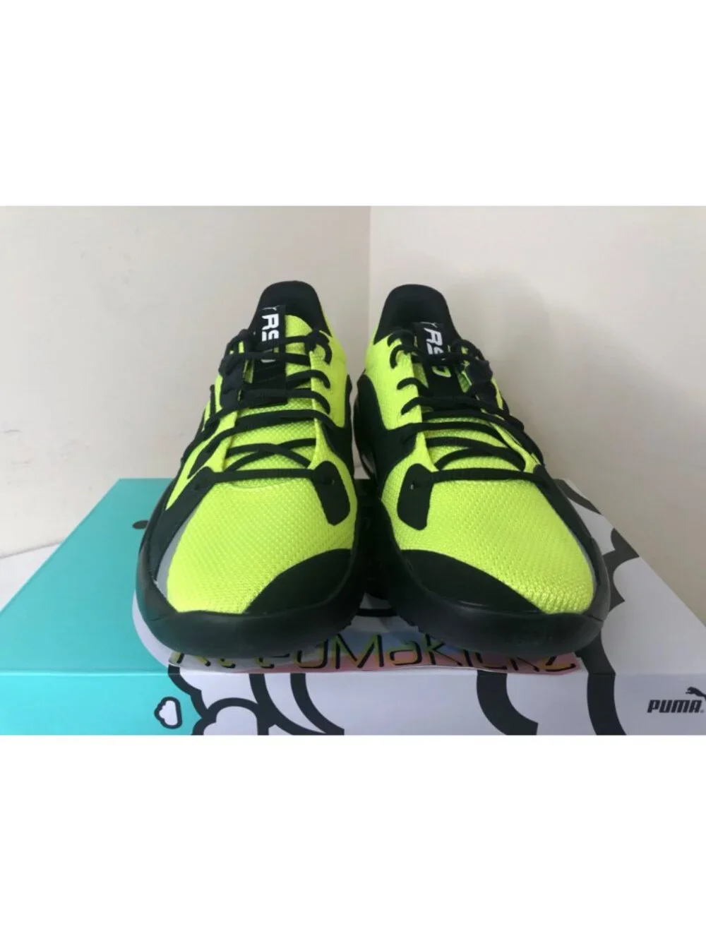 Puma RS Dreamer J.COLE Black Yellow Lime Mens Sizes